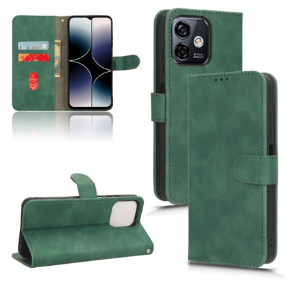 For Ulefone Note 16 Pro Skin Feel Magnetic Flip Leather Phone Case(Green) - Ulefone Cases by PMC Jewellery | Online Shopping South Africa | PMC Jewellery | Buy Now Pay Later Mobicred