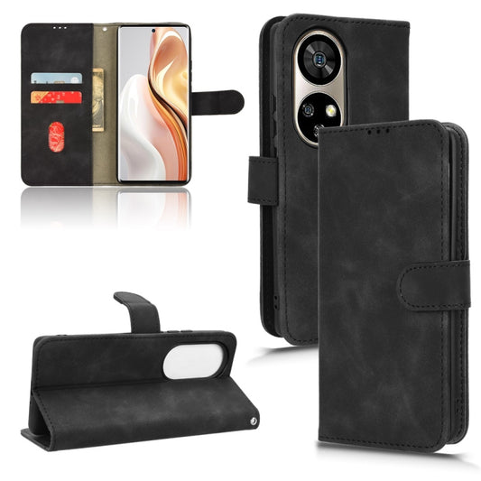 For Ulefone Note 17 Pro Skin Feel Magnetic Flip Leather Phone Case(Black) - Ulefone Cases by PMC Jewellery | Online Shopping South Africa | PMC Jewellery | Buy Now Pay Later Mobicred