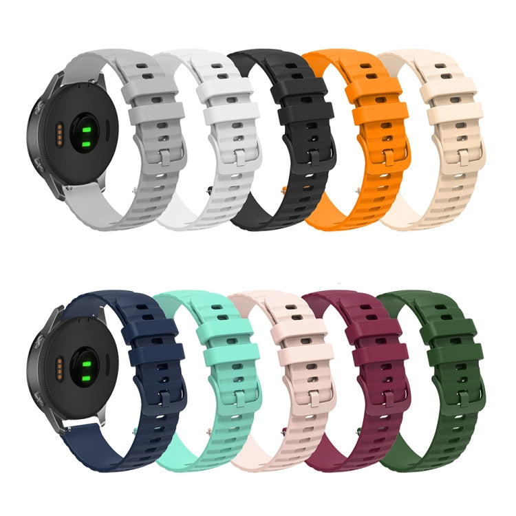 For Huawei Watch 4 / 4 Pro Wavy Dot Pattern Solid Color Silicone Watch Band(Black) - free shipping - PMC TechLife - Order now!