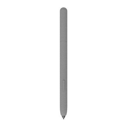 For Samsung Galaxy Tab S6 Lite LOVE MEI Frosted Leather Texture Silicone Protective Pen Case(Grey) - Pencil Accessories by LOVE MEI | Online Shopping South Africa | PMC Jewellery