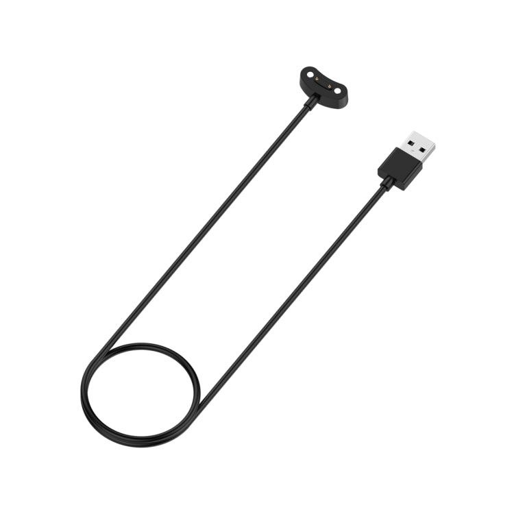 For Ticwatch Pro 5 Magnetic Cradle Charger USB Charging Cable, Lenght: 1m(Black) - Charger by PMC TechLife | Online Shopping South Africa | PMC TechLife | Buy Now Pay Later Mobicred