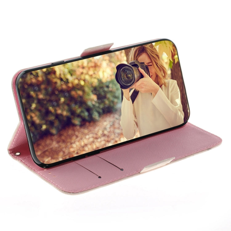 For Motorola Edge 2024 3D Colored Flip Leather Phone Case(Magnolia) - free shipping - PMC Jewellery - Order now!