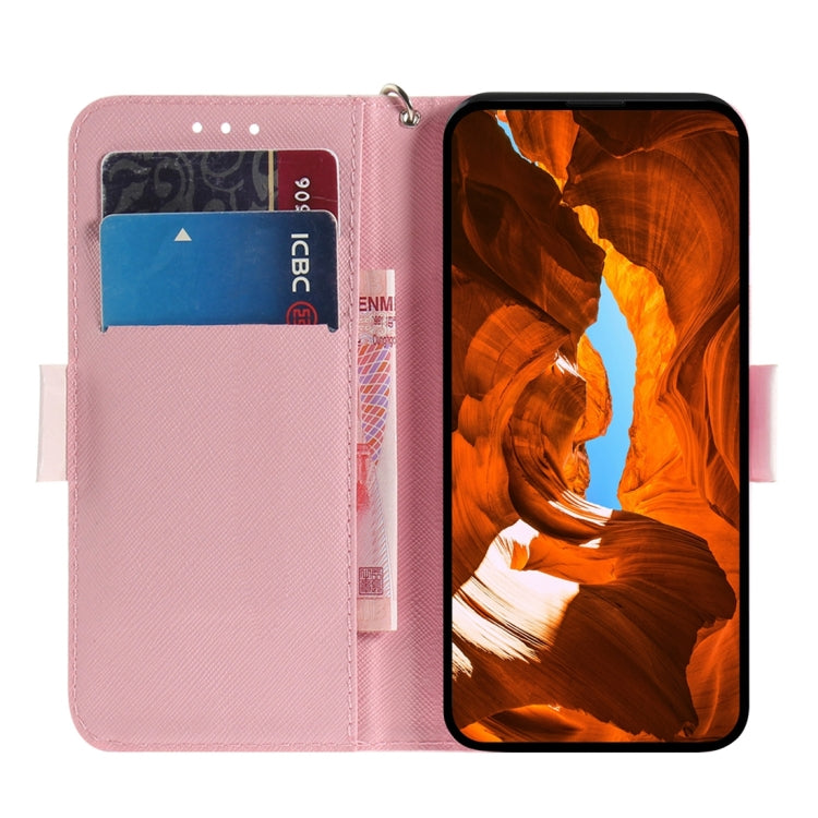For Motorola Edge 2024 3D Colored Flip Leather Phone Case(Black White Cat) - Motorola Cases by PMC Jewellery | Online Shopping South Africa | PMC Jewellery | Buy Now Pay Later Mobicred