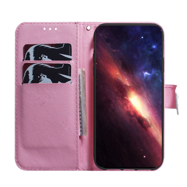 For Xiaomi Redmi Note 13 Pro+ 5G Coloured Drawing Flip Leather Phone Case(Magnolia) - Note 13 Pro+ Cases by PMC TechLife | Online Shopping South Africa | PMC TechLife | Buy Now Pay Later Mobicred