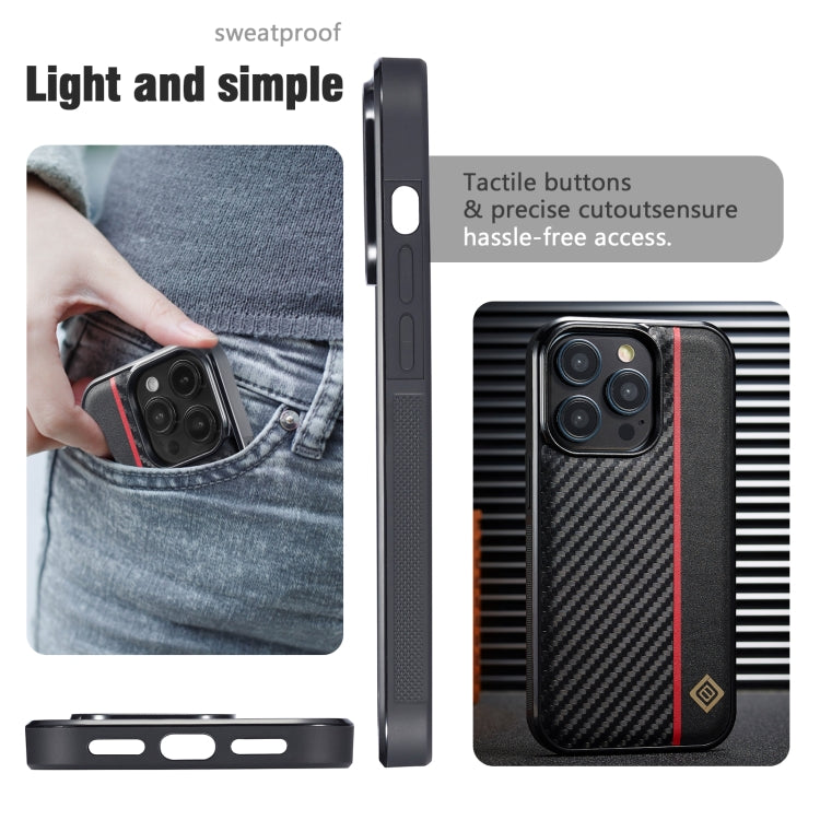 For Samsung Galaxy S22 LC.IMEEKE 3 in 1 Carbon Fiber Texture Shockproof Phone Case(Black) - Galaxy S22 5G Cases by LC.IMEEKE | Online Shopping South Africa | PMC Jewellery