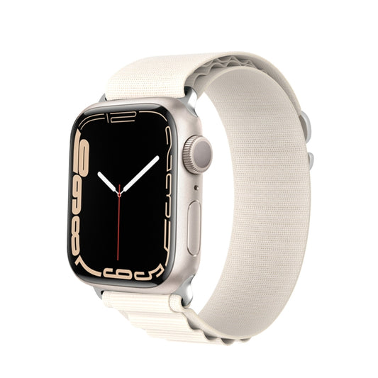 For Apple Watch Series 5 44mm DUX DUCIS GS Series Nylon Loop Watch Band(Starlight) - Watch Bands by DUX DUCIS | Online Shopping South Africa | PMC Jewellery | Buy Now Pay Later Mobicred