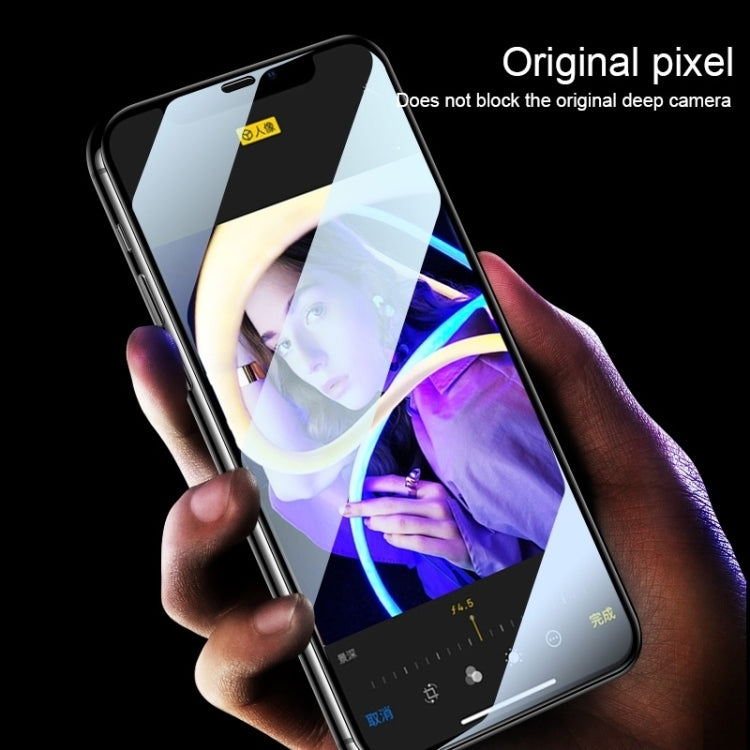 For iPhone 16 Pro High Aluminum Large Arc Full Screen Tempered Glass Film - iPhone 16 Pro Tempered Glass by PMC Jewellery | Online Shopping South Africa | PMC Jewellery | Buy Now Pay Later Mobicred