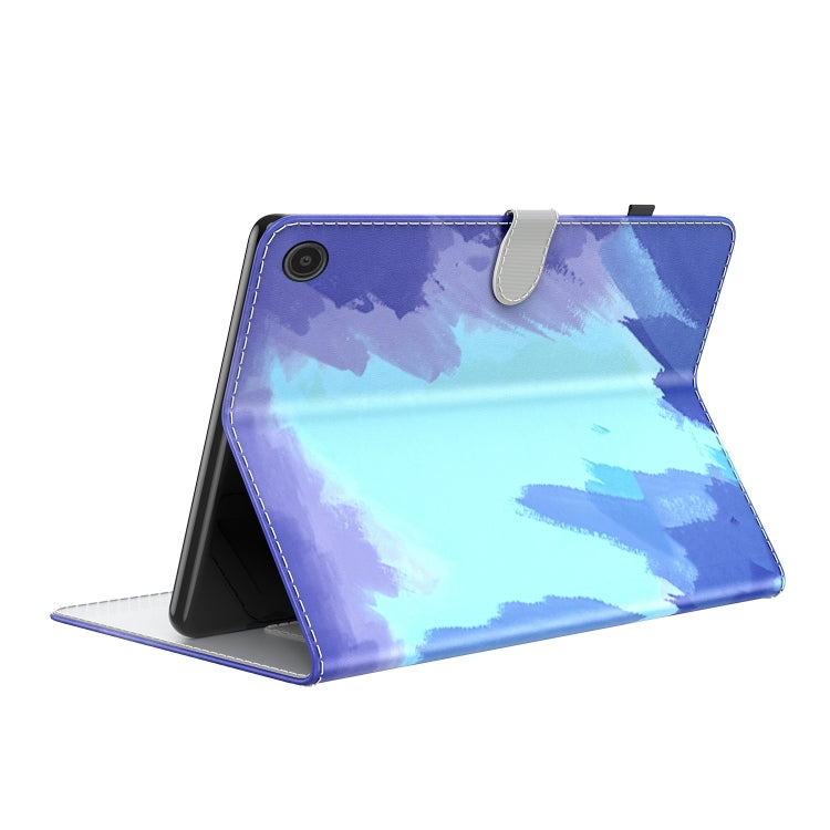 For Amazon Fire Max 11 Watercolor Pattern Flip Leather Tablet Case(Winter Snow) - Amazon by PMC TechLife | Online Shopping South Africa | PMC TechLife | Buy Now Pay Later Mobicred