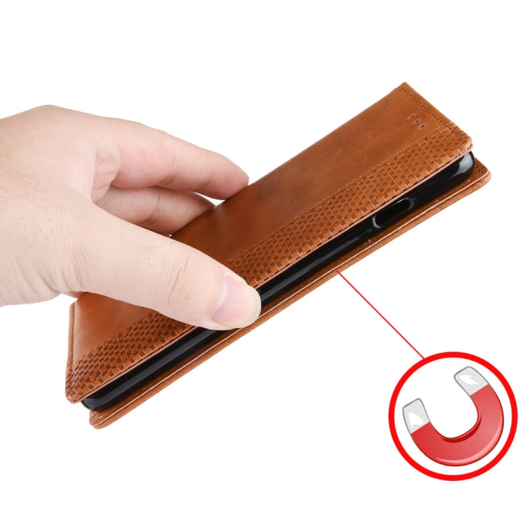 For Ulefone Note 18 Ultra Magnetic Buckle Retro Texture Leather Phone Case(Brown) - Ulefone Cases by PMC Jewellery | Online Shopping South Africa | PMC Jewellery | Buy Now Pay Later Mobicred