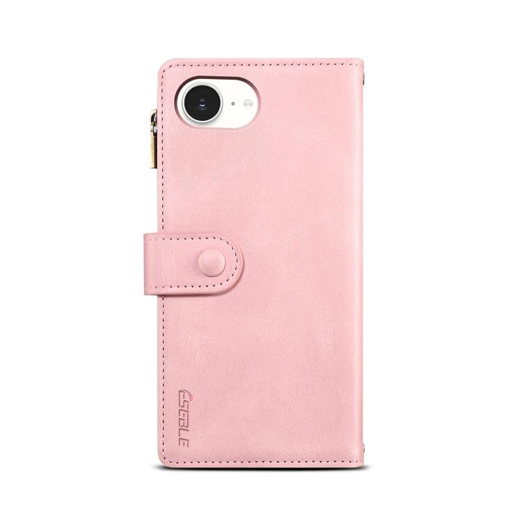 For iPhone 16e ESEBLE Retro Frosted RFID Flip Leather Phone Case(Rose Gold) - iPhone 16e Cases by ESEBLE | Online Shopping South Africa | PMC TechLife | Buy Now Pay Later Mobicred