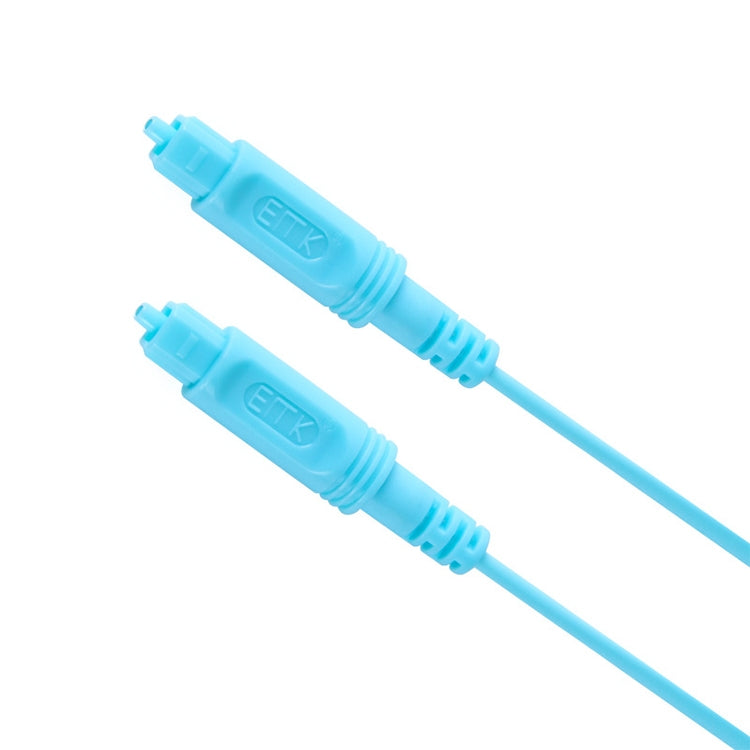 20m EMK OD2.2mm Digital Audio Optical Fiber Cable Plastic Speaker Balance Cable(Sky Blue) - Audio Optical Cables by EMK | Online Shopping South Africa | PMC Jewellery | Buy Now Pay Later Mobicred