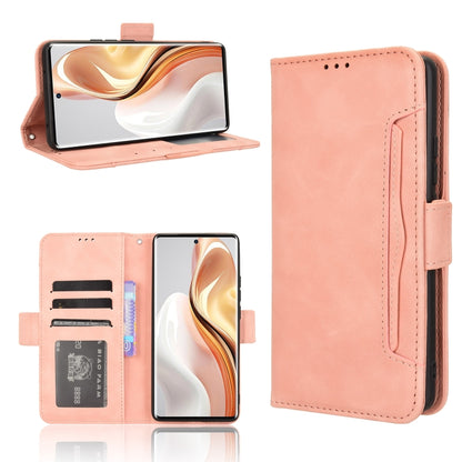 For Ulefone Note 17 Pro Skin Feel Calf Texture Card Slots Leather Phone Case(Pink) - Ulefone Cases by PMC Jewellery | Online Shopping South Africa | PMC Jewellery | Buy Now Pay Later Mobicred