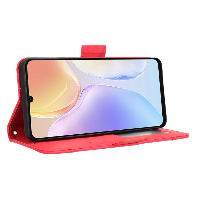 For Ulefone Note 20 Pro Skin Feel Calf Texture Card Slots Leather Phone Case(Red) - Ulefone Cases by PMC TechLife | Online Shopping South Africa | PMC TechLife | Buy Now Pay Later Mobicred