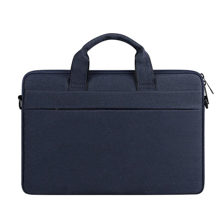 For 14.1 inch ST01S Waterproof Oxford Laptop Diagonal Shoulder Handbag(Navy Blue) - 13.3 inch by PMC Jewellery | Online Shopping South Africa | PMC Jewellery | Buy Now Pay Later Mobicred