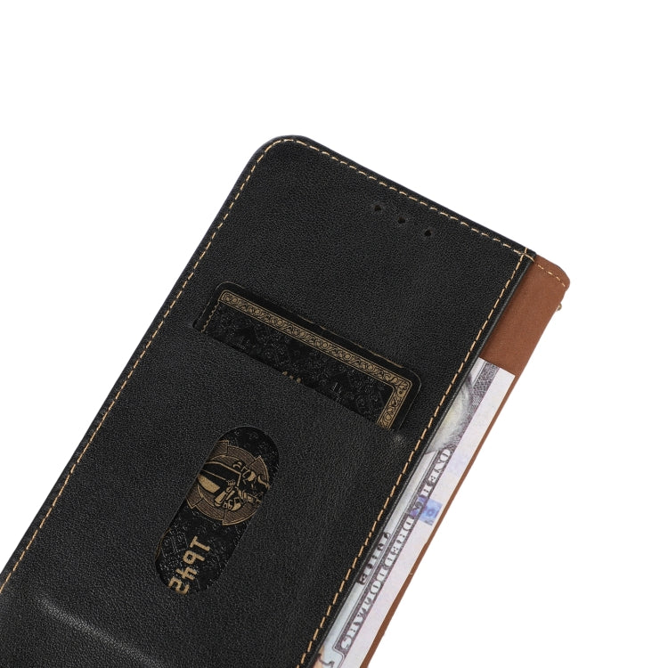 For Honor X6b KHAZNEH Nappa Top Layer Cowhide Leather Phone Case(Black) - Honor Cases by PMC TechLife | Online Shopping South Africa | PMC TechLife | Buy Now Pay Later Mobicred