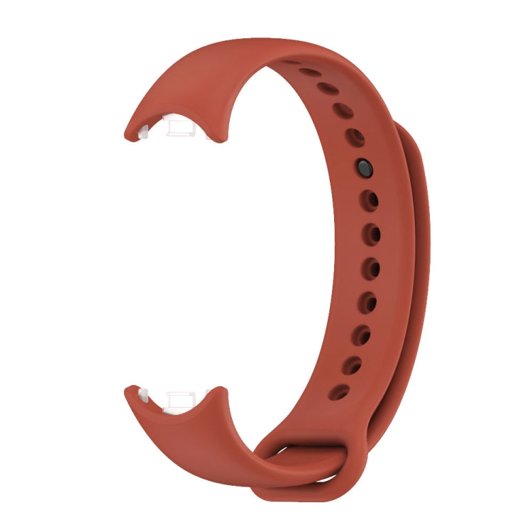 For Xiaomi Smart Band 10 / 9 / 8 Mijobs Solid Color Silicone Watch Band(Orange) - free shipping - PMC TechLife - Order now!