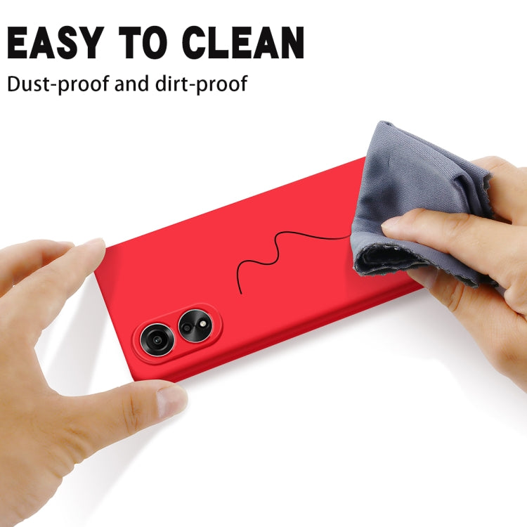 For Honor X5 Plus Solid Color Liquid Silicone Dropproof Full Coverage Phone Case(Red) - free shipping - PMC TechLife - Order now!