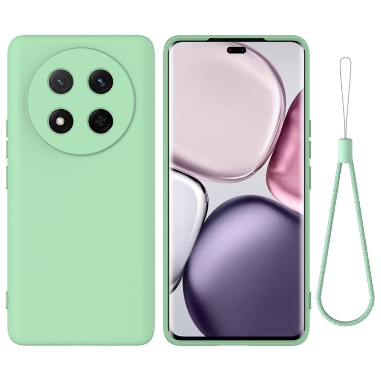 For Honor X9c / X60 Pro 5G Solid Color Liquid Silicone Dropproof Full Coverage Phone Case(Green) - free shipping - PMC TechLife - Order now!