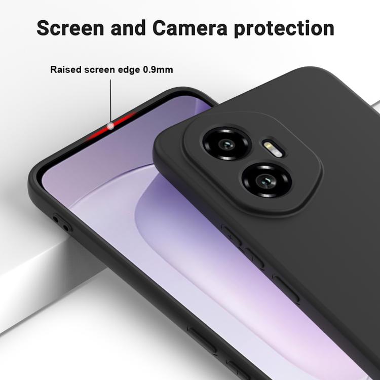 For Honor 300 Solid Color Liquid Silicone Dropproof Full Coverage Phone Case(Black) - free shipping - PMC TechLife - Order now!
