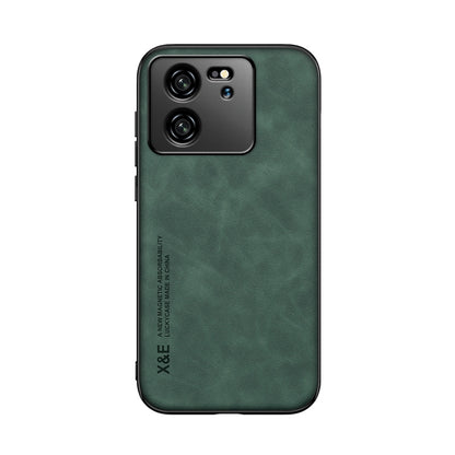 For Xiaomi Redmi K60 Ultra Skin Feel Magnetic Leather Back Phone Case(Green) - Redmi K60 Ultra Cases by PMC Jewellery | Online Shopping South Africa | PMC Jewellery | Buy Now Pay Later Mobicred