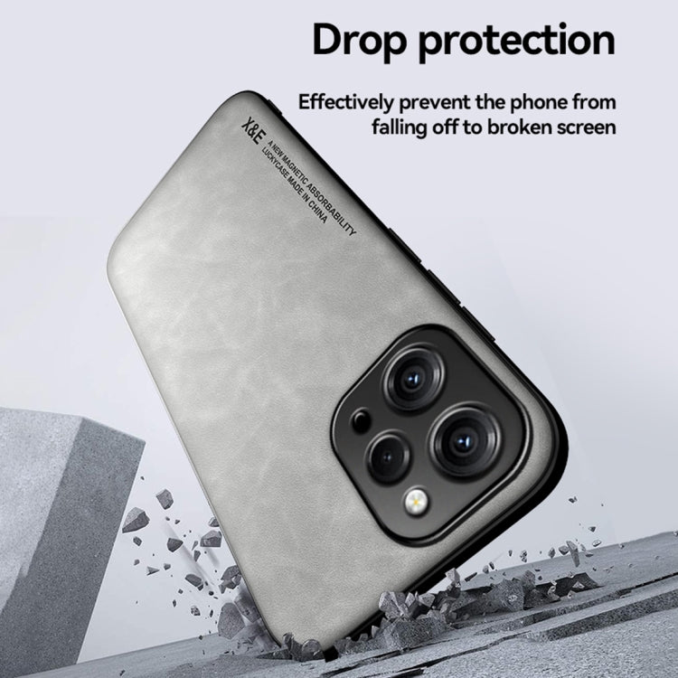 For Xiaomi Redmi Note 13 5G Skin Feel Magnetic Leather Back Phone Case(Blue) - Note 13 Cases by PMC TechLife | Online Shopping South Africa | PMC TechLife | Buy Now Pay Later Mobicred