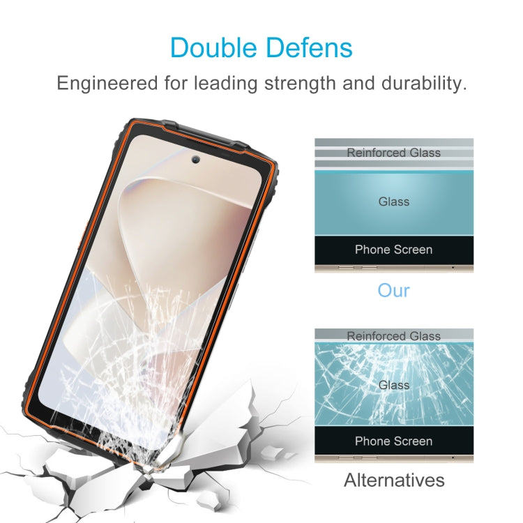 For Blackview PILOT 2 50pcs 0.26mm 9H 2.5D Tempered Glass Film - For Blackview by PMC TechLife | Online Shopping South Africa | PMC TechLife | Buy Now Pay Later Mobicred