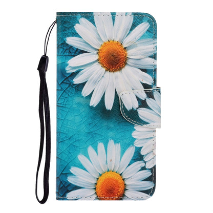 For iPhone 16 Pro 3D Colored Drawing Flip Leather Phone Case(Daisy) - iPhone 16 Pro Cases by PMC Jewellery | Online Shopping South Africa | PMC Jewellery | Buy Now Pay Later Mobicred