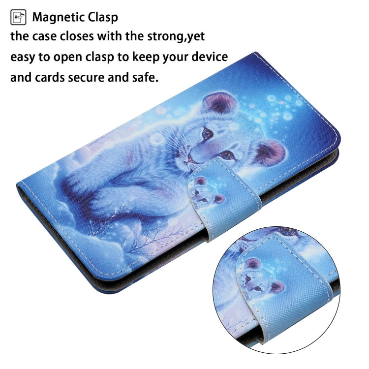 For iPhone 16 Plus 3D Colored Drawing Flip Leather Phone Case(Leopard) - iPhone 16 Plus Cases by PMC TechLife | Online Shopping South Africa | PMC TechLife | Buy Now Pay Later Mobicred