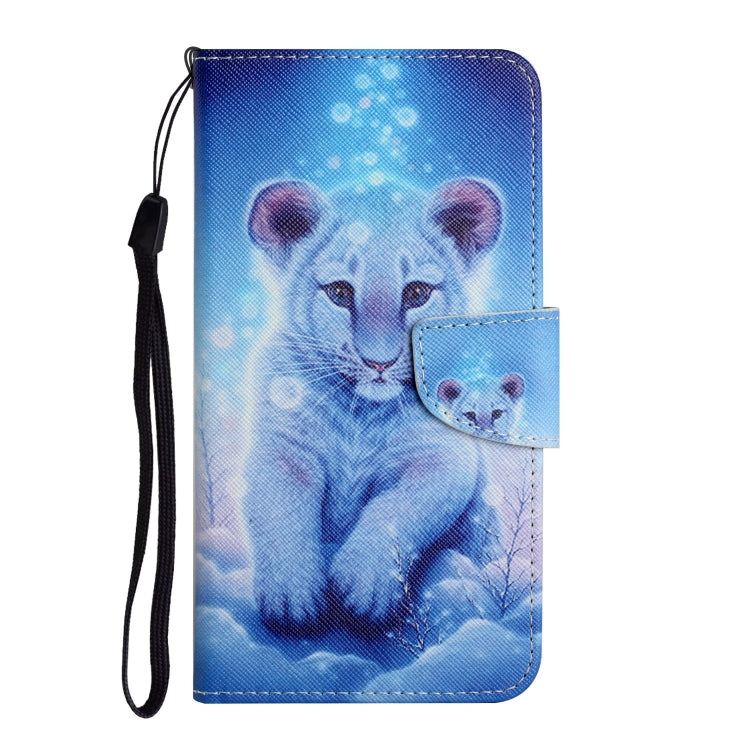 For iPhone 16 3D Colored Drawing Flip Leather Phone Case(Leopard) - iPhone 16 Cases by PMC TechLife | Online Shopping South Africa | PMC TechLife | Buy Now Pay Later Mobicred