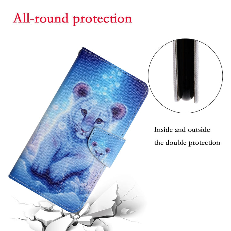 For iPhone 16 3D Colored Drawing Flip Leather Phone Case(Leopard) - iPhone 16 Cases by PMC TechLife | Online Shopping South Africa | PMC TechLife | Buy Now Pay Later Mobicred