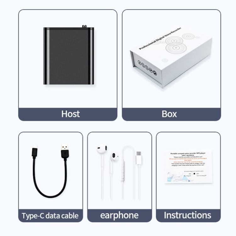 JNN Q8 Portable HD Noise Reduction Smart Voice Recorder, Memory:32GB - Recording Pen by JNN | Online Shopping South Africa | PMC TechLife | Buy Now Pay Later Mobicred