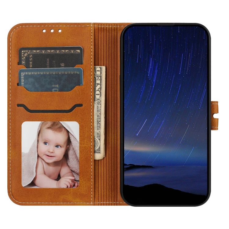 For iPhone 16 Embossed Happy Cat Pattern Flip Leather Phone Case(Yellow) - iPhone 16 Cases by PMC TechLife | Online Shopping South Africa | PMC TechLife | Buy Now Pay Later Mobicred