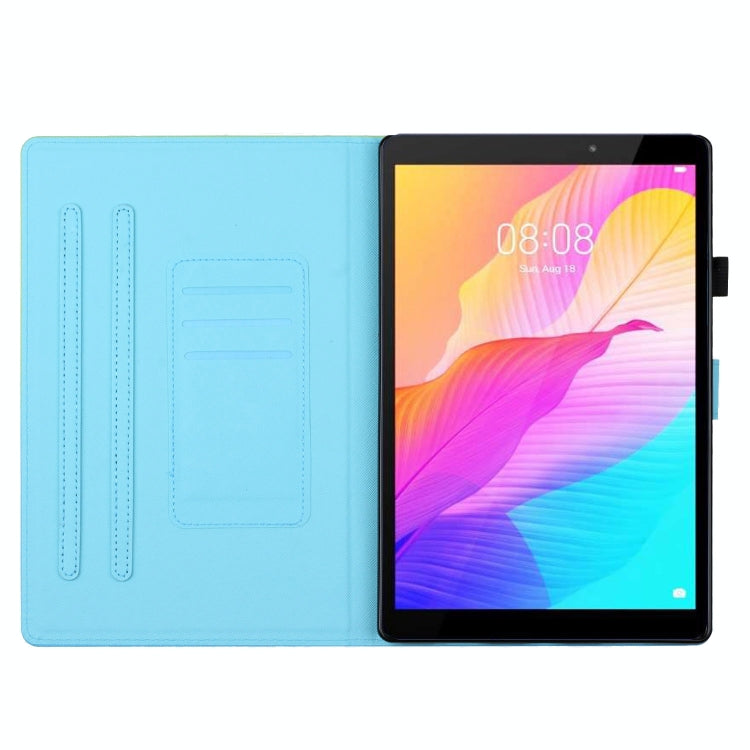For Amazon Kindle Fire Max 11 Coloured Drawing Stitching Smart Leather Tablet Case(Corgi) - Amazon by PMC TechLife | Online Shopping South Africa | PMC TechLife | Buy Now Pay Later Mobicred