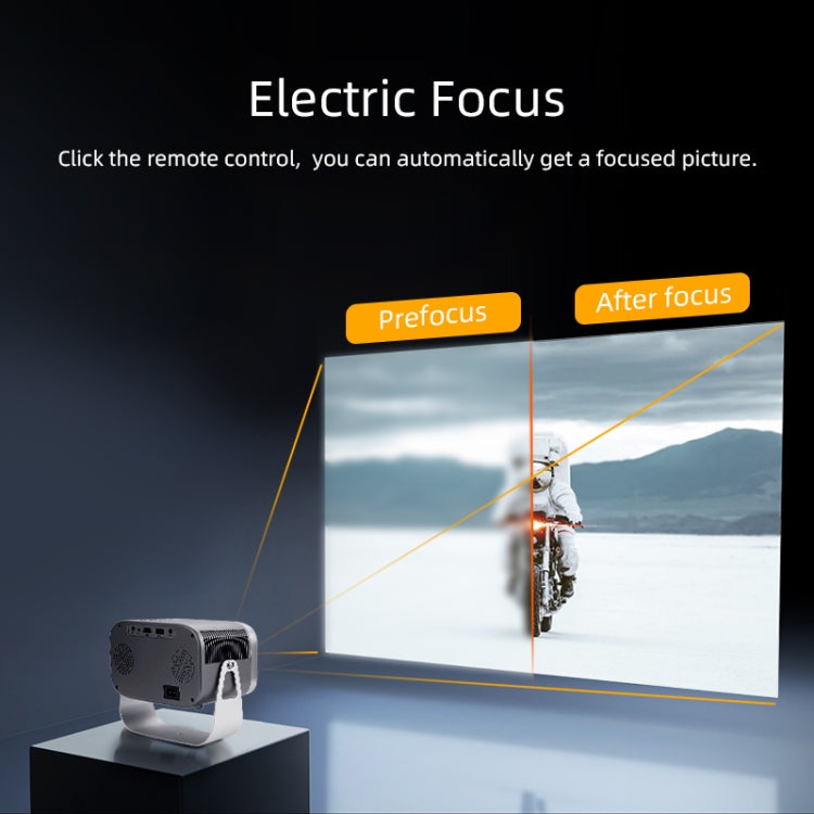 AUN A003 1280x720P 150 Lumens Same Screen Version Portable Home Theater LED HD Digital Projector, AU Plug(Grey) - free shipping - PMC TechLife - Order now!