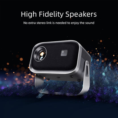 AUN A003 1280x720P 150 Lumens Same Screen Version Portable Home Theater LED HD Digital Projector, EU Plug(Grey) - LED Projector by AUN | Online Shopping South Africa | PMC Jewellery | Buy Now Pay Later Mobicred