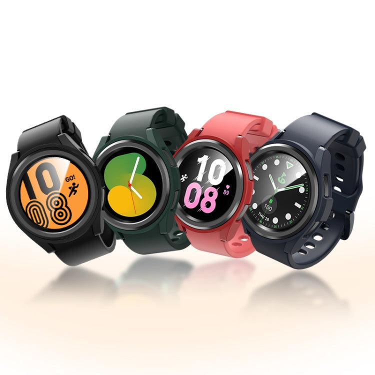 For Samsung Galaxy Watch 6 Classic 43mm Half-inclusive PC Watch Protective Case(Red) - Watch Cases by PMC TechLife | Online Shopping South Africa | PMC TechLife