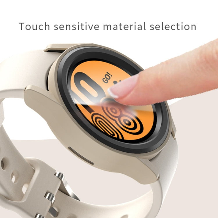For Samsung Galaxy Watch 6 Classic 47mm Half-inclusive PC Watch Protective Case(Dark Green) - Watch Cases by PMC TechLife | Online Shopping South Africa | PMC TechLife