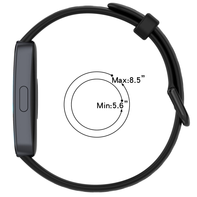 For Huawei Band 10 / 9 / 8 Solid Color Breathable Silicone Watch Band(Olive Green) - Watch Bands by PMC TechLife | Online Shopping South Africa | PMC TechLife | Buy Now Pay Later Mobicred