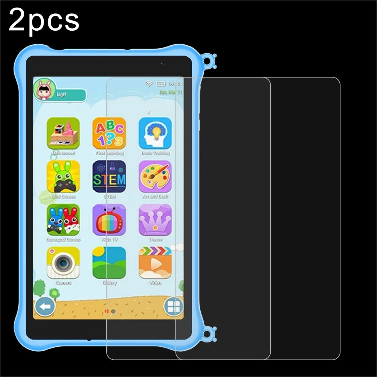 For Blackview Tab 50 kids 8.0 2pcs 9H 0.3mm Explosion-proof Tempered Glass Film - Others by PMC TechLife | Online Shopping South Africa | PMC TechLife
