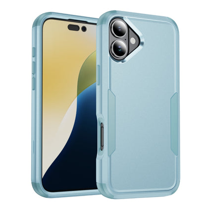 For iPhone 16 Plus Commuter Shockproof TPU + PC Phone Case(Grey Green) - iPhone 16 Plus Cases by PMC Jewellery | Online Shopping South Africa | PMC Jewellery | Buy Now Pay Later Mobicred