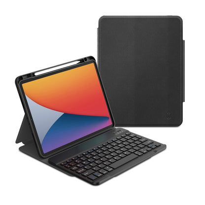 For iPad 10.2 2021 / Air 2019 WiWU Skin Feel Magnetic Detachable Keyboard Tablet Case(Black) - For iPad Air by WIWU | Online Shopping South Africa | PMC Jewellery | Buy Now Pay Later Mobicred