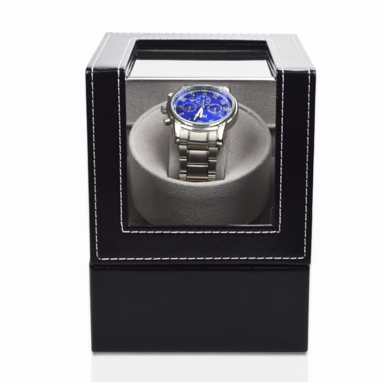 Leather Single Watch Box Electric Motor Watch Shaker Automatic Watch Shaker, US Plug - free shipping - PMC TechLife - Order now!