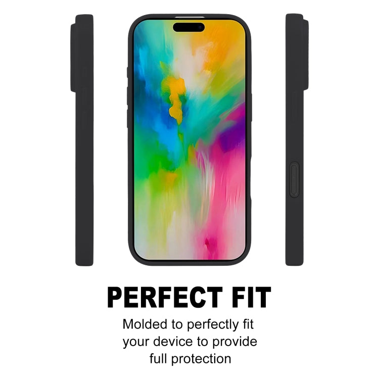 For iPhone 16 Pro Max GOOSPERY SOFT FEELING Liquid TPU Soft Phone Case(Black) - iPhone 16 Pro Max Cases by GOOSPERY | Online Shopping South Africa | PMC Jewellery | Buy Now Pay Later Mobicred