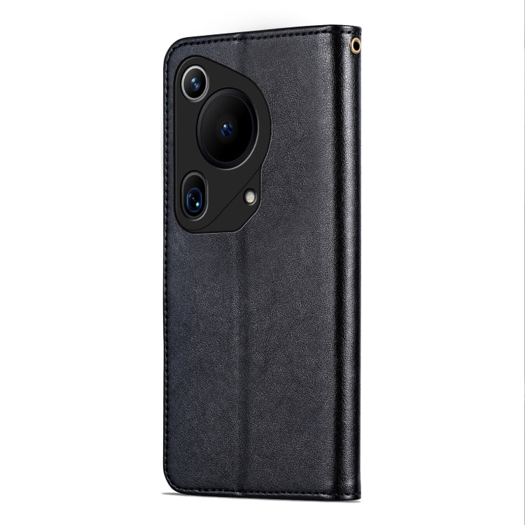 For Huawei Pura 70 Ultra AZNS Sheepskin Texture Flip Leather Phone Case(Black) - Huawei Cases by AZNS | Online Shopping South Africa | PMC Jewellery | Buy Now Pay Later Mobicred