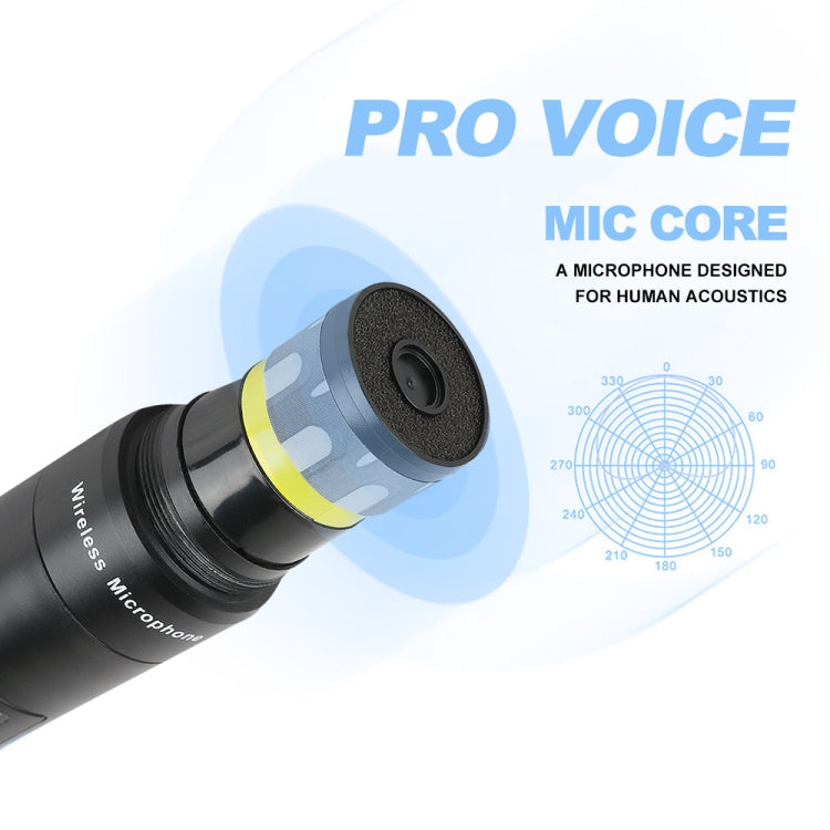 XTUGA A140-H Wireless Microphone System 4 Channel UHF Handheld Microphone(US Plug) - Microphone by XTUGA | Online Shopping South Africa | PMC TechLife | Buy Now Pay Later Mobicred