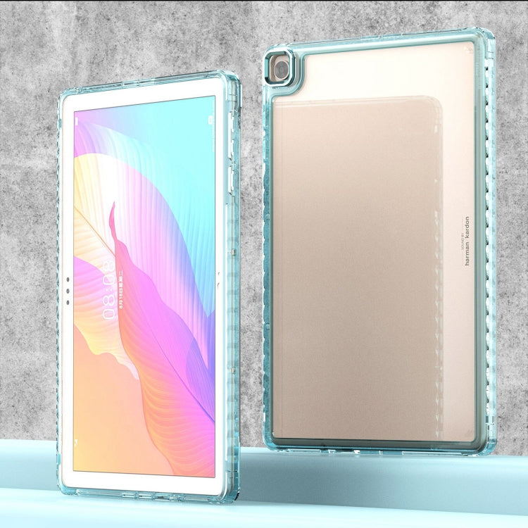 For Huawei MatePad T10 / T10S Clear Acrylic Shockproof Tablet Case(Baby Blue) - Huawei by PMC TechLife | Online Shopping South Africa | PMC TechLife | Buy Now Pay Later Mobicred