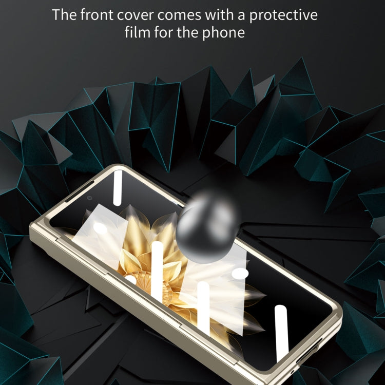 For Honor Magic V2 Integrated Folding Phone Case with Hinge(Silver) - free shipping - PMC TechLife - Order now!