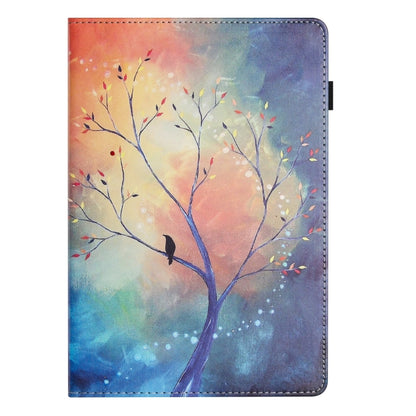 For iPad Pro 11 2024 Sewing Litchi Texture Smart Leather Tablet Case(Oil Painting Tree) - iPad Pro 11 2024 Cases by PMC Jewellery | Online Shopping South Africa | PMC Jewellery | Buy Now Pay Later Mobicred