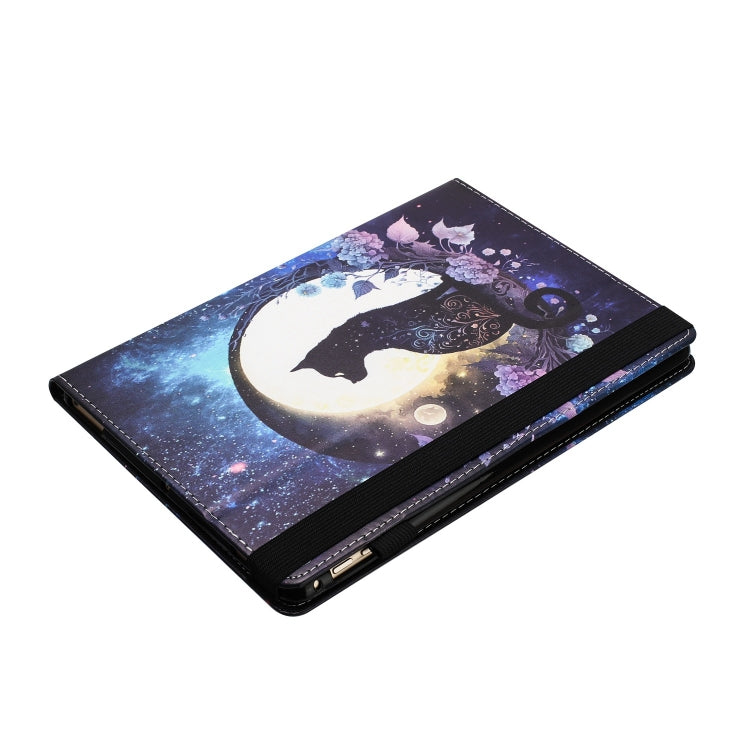 For iPad Pro 11 2024 Sewing Litchi Texture Smart Leather Tablet Case(Cat) - iPad Pro 11 2024 Cases by PMC TechLife | Online Shopping South Africa | PMC TechLife | Buy Now Pay Later Mobicred