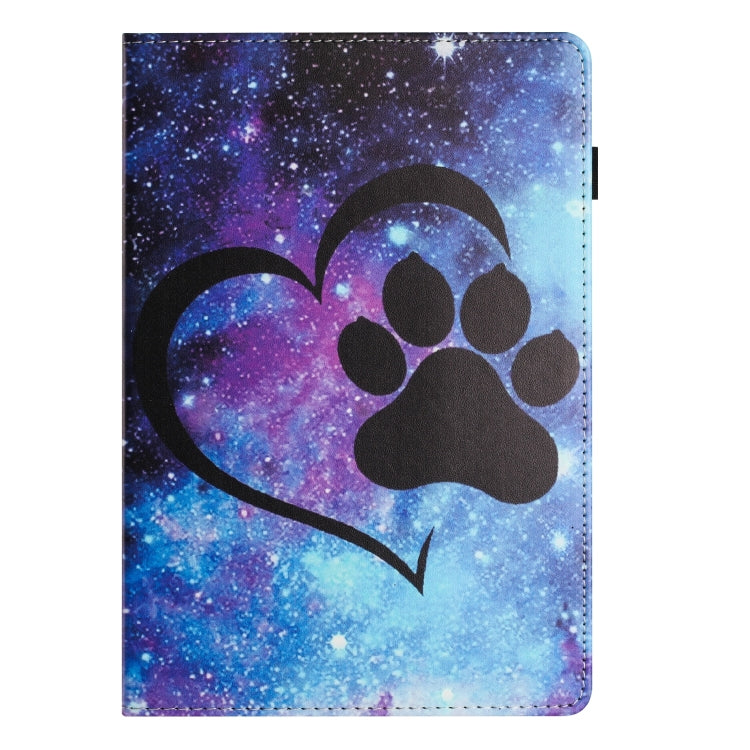 For Amazon Kindle Fire Max 11 2023 Sewing Litchi Texture Smart Leather Tablet Case(Footprint) - free shipping - PMC TechLife - Order now!